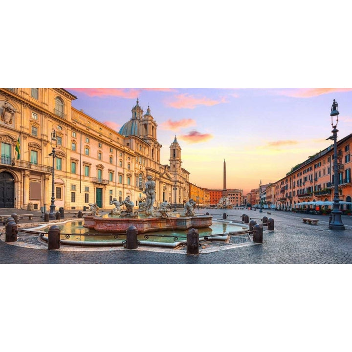 Piazza Navona Roma Poster Print by Anonymous Image 2