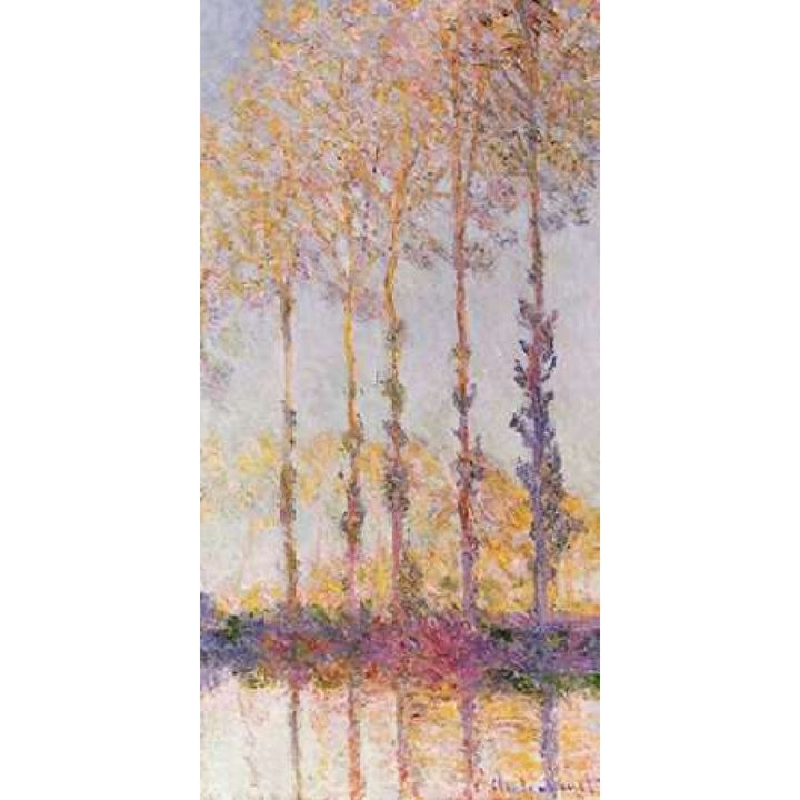 Poplars on the Banks of the Epte Poster Print by Claude Monet Image 1