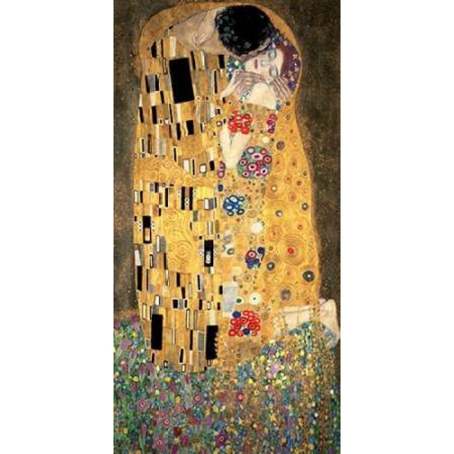 The Kiss Poster Print by Gustav Klimt Image 1