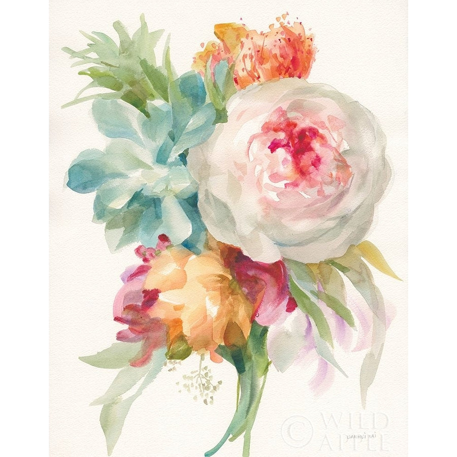 Garden Bouquet I Crop Poster Print by Danhui Nai Image 1