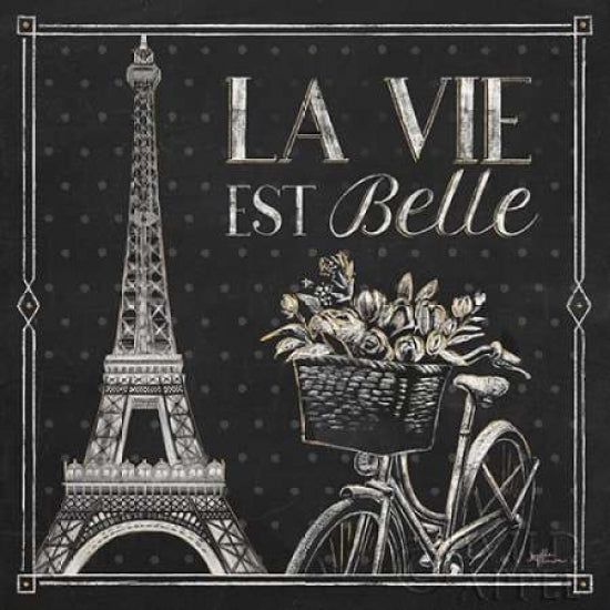 Vive Paris VI Poster Print by Janelle Penner Image 1