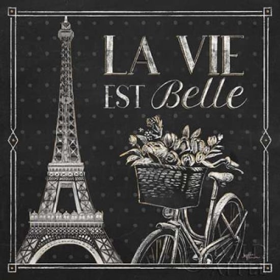 Vive Paris VI Poster Print by Janelle Penner Image 2