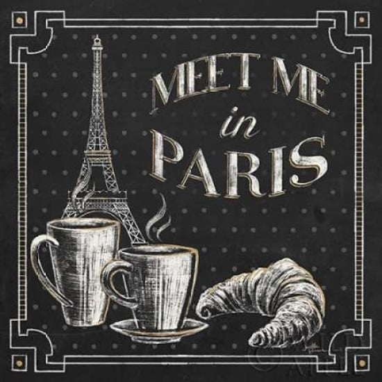 Vive Paris VIII Poster Print by Janelle Penner Image 1