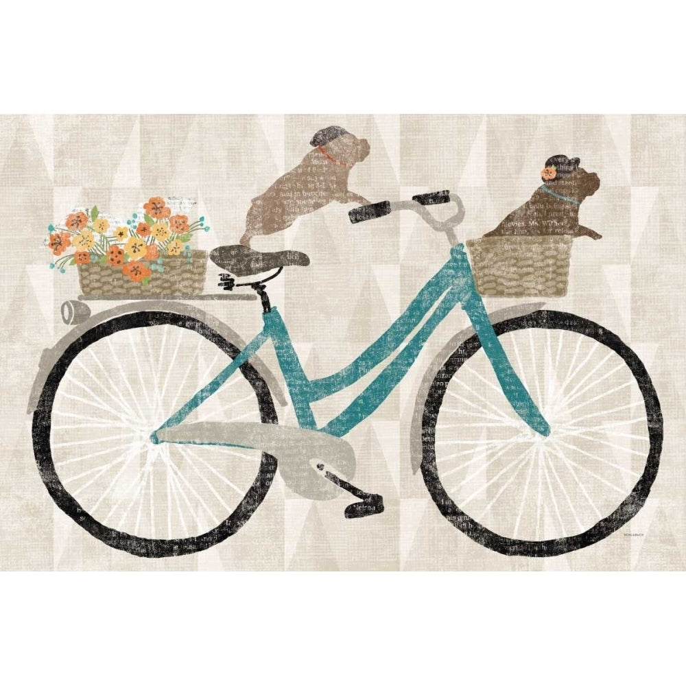 Frenchie Ride Poster Print by Sue Schlabach Image 1