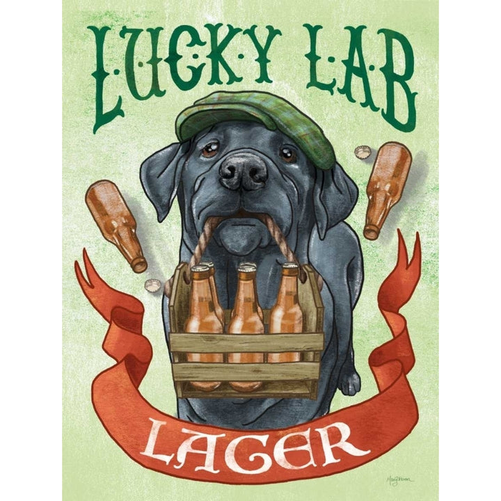 Beer Dogs V Poster Print by Mary Urban Image 2