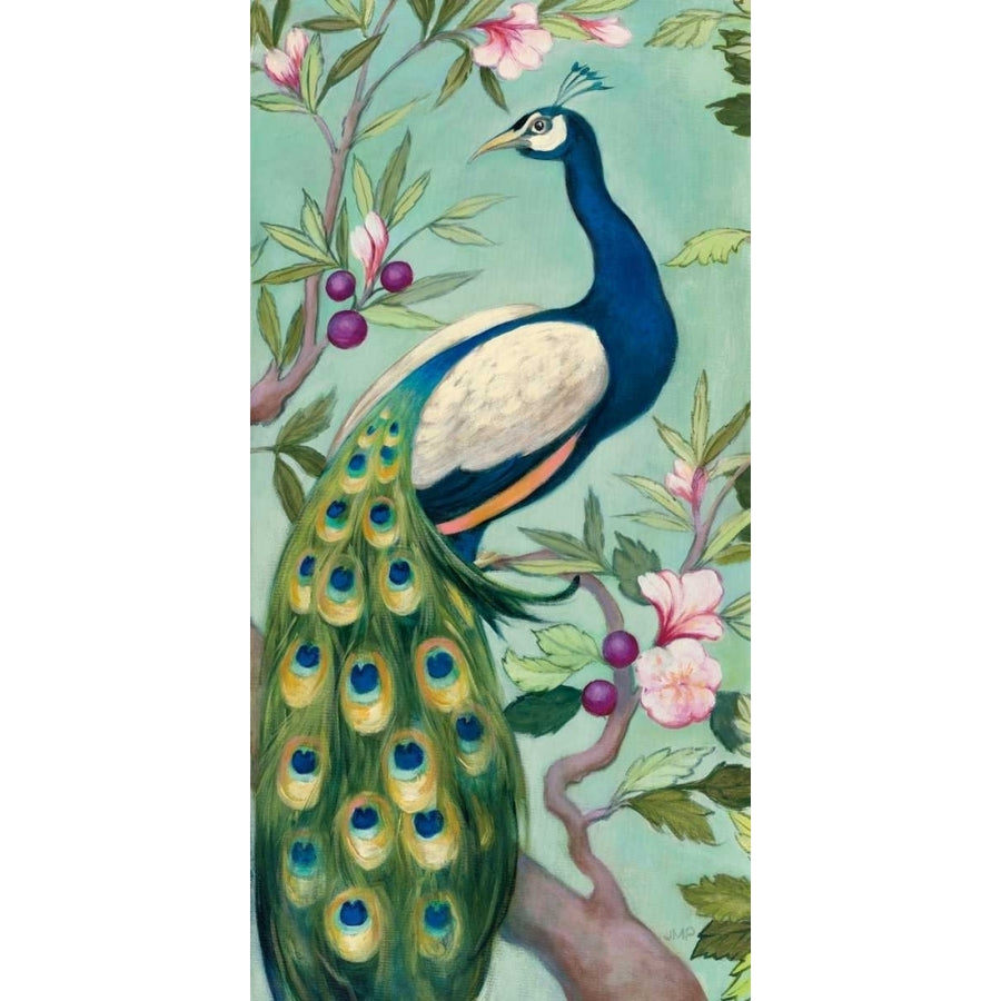 Pretty Peacock II Poster Print by Julia Purinton Image 1