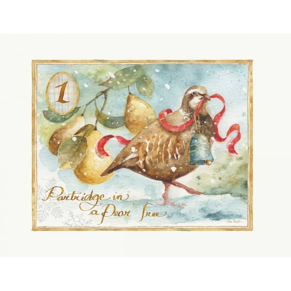 12 Days of Christmas I Poster Print by Lisa Audit Image 1