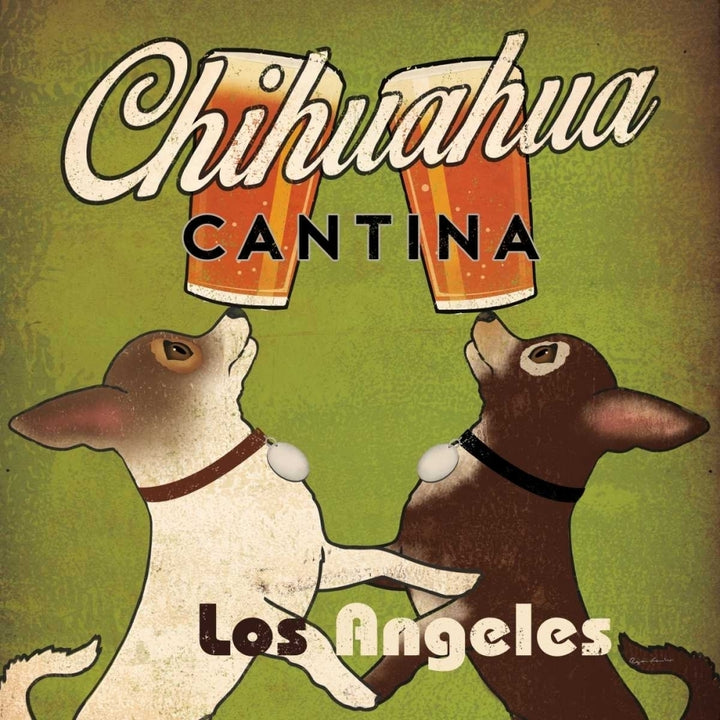 Double Chihuahua Crop Los Angeles Poster Print by Ryan Fowler Image 2