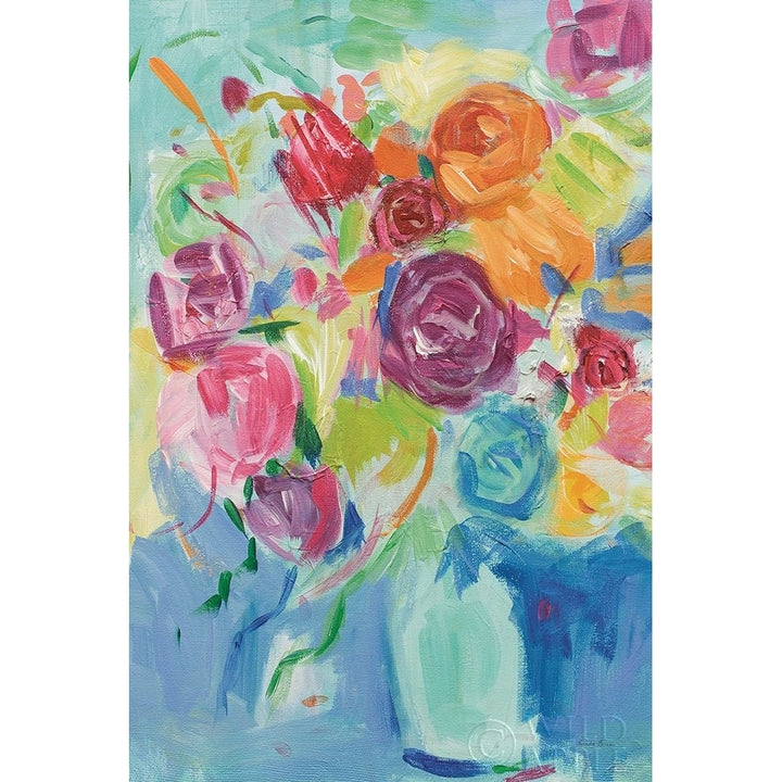 Matisse Florals Pastel Crop Poster Print by Farida Zaman Image 1