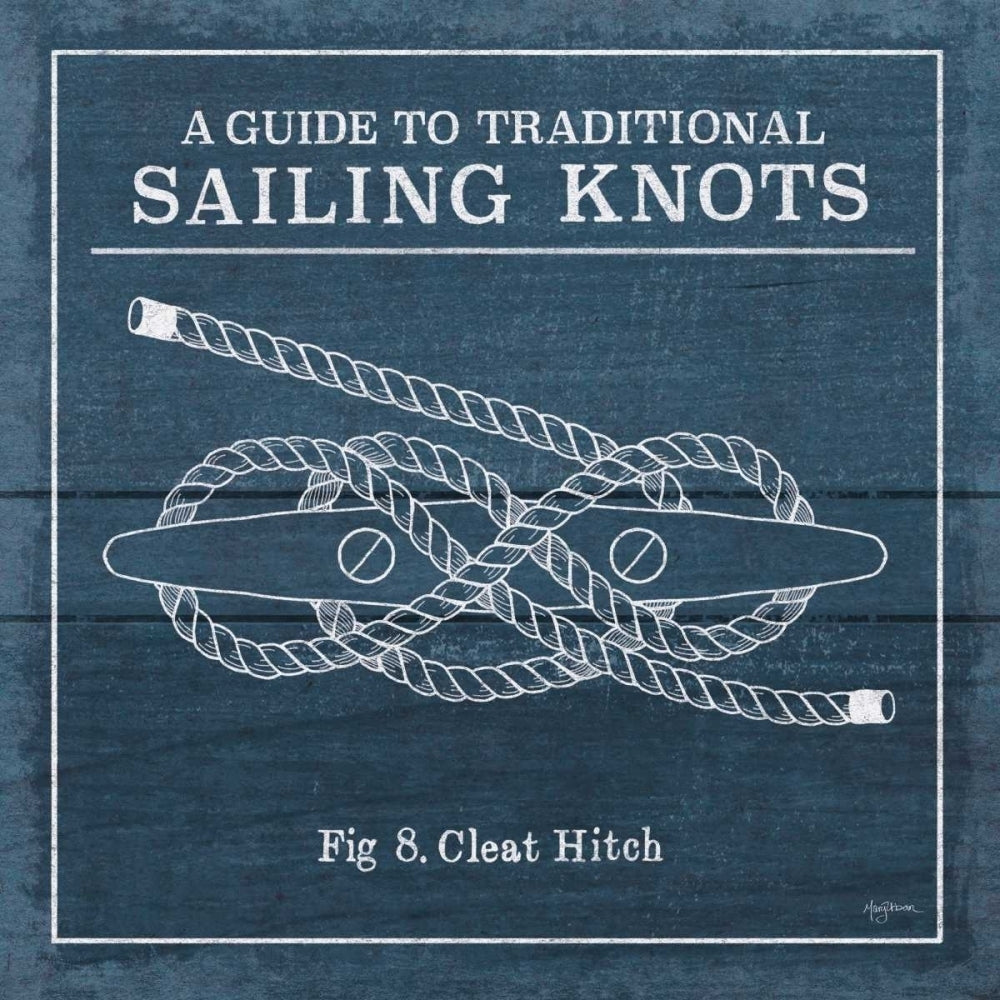 Vintage Sailing Knots VII Poster Print by Mary Urban Image 2