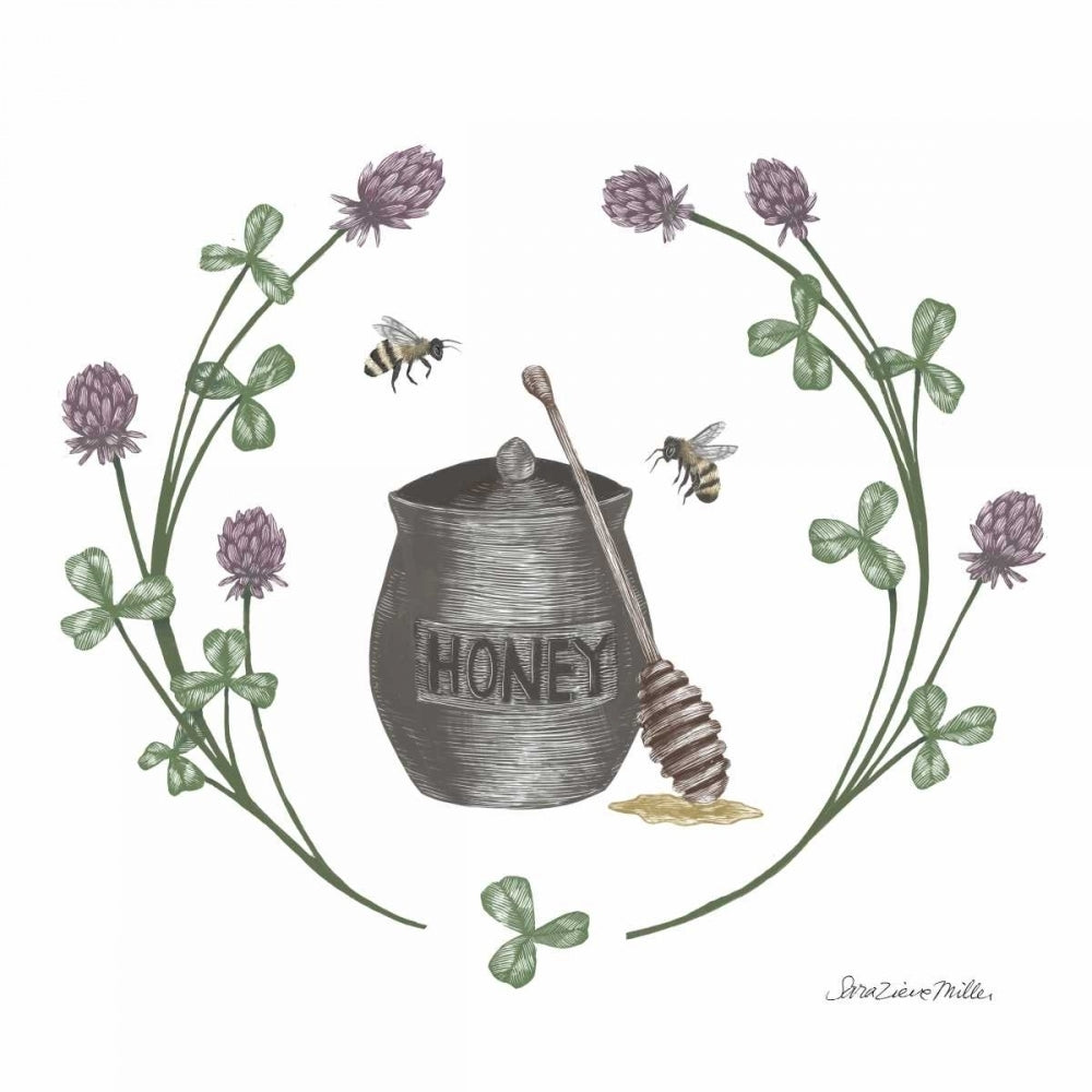 Happy to Bee Home IV Poster Print by Sara Zieve Miller Image 2