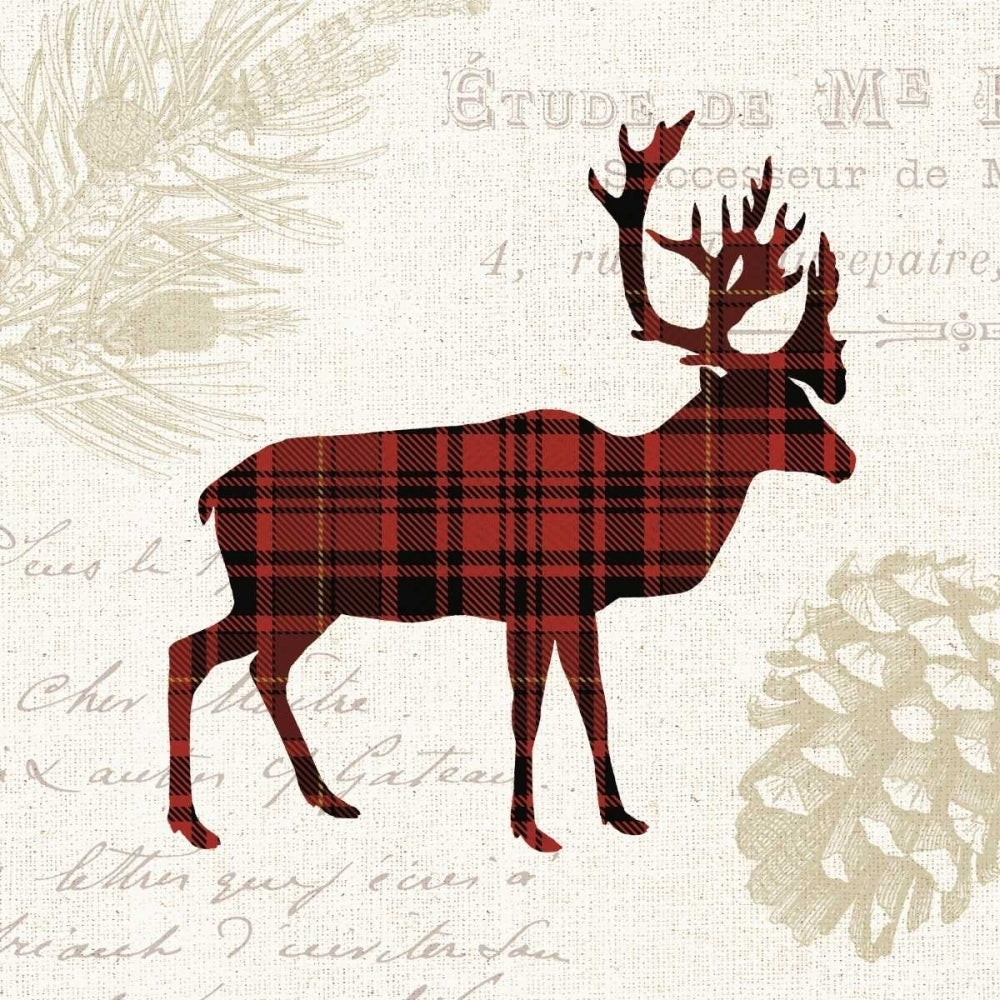 Plaid Lodge I Poster Print by Wild Apple Portfolio Image 2