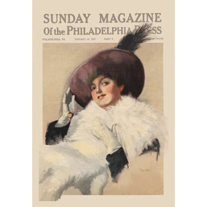 Sunday Magazine of the Philadelphia Press Poster Print by Unknown Image 1