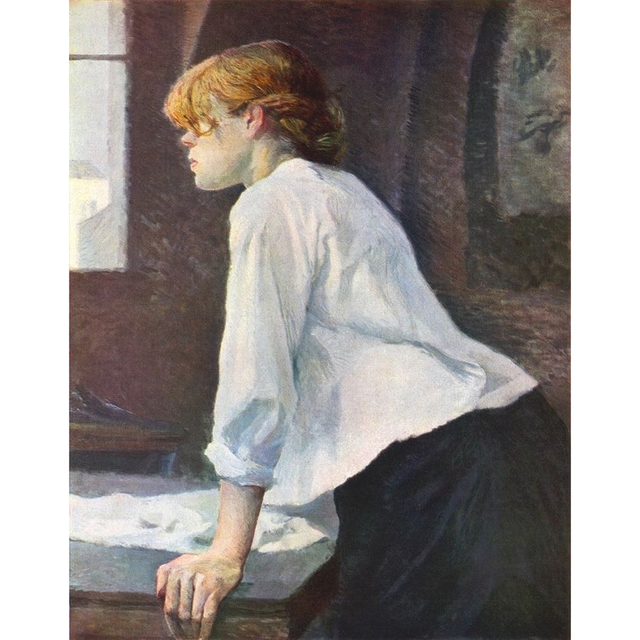 The Laundress 1889 Poster Print by Mary Cassatt Image 1