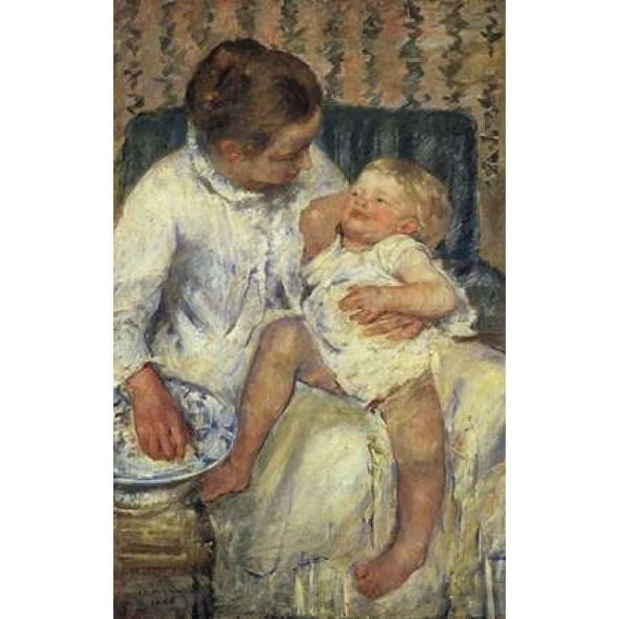 The Childs Bath 1880 Poster Print by Mary Cassatt Image 2