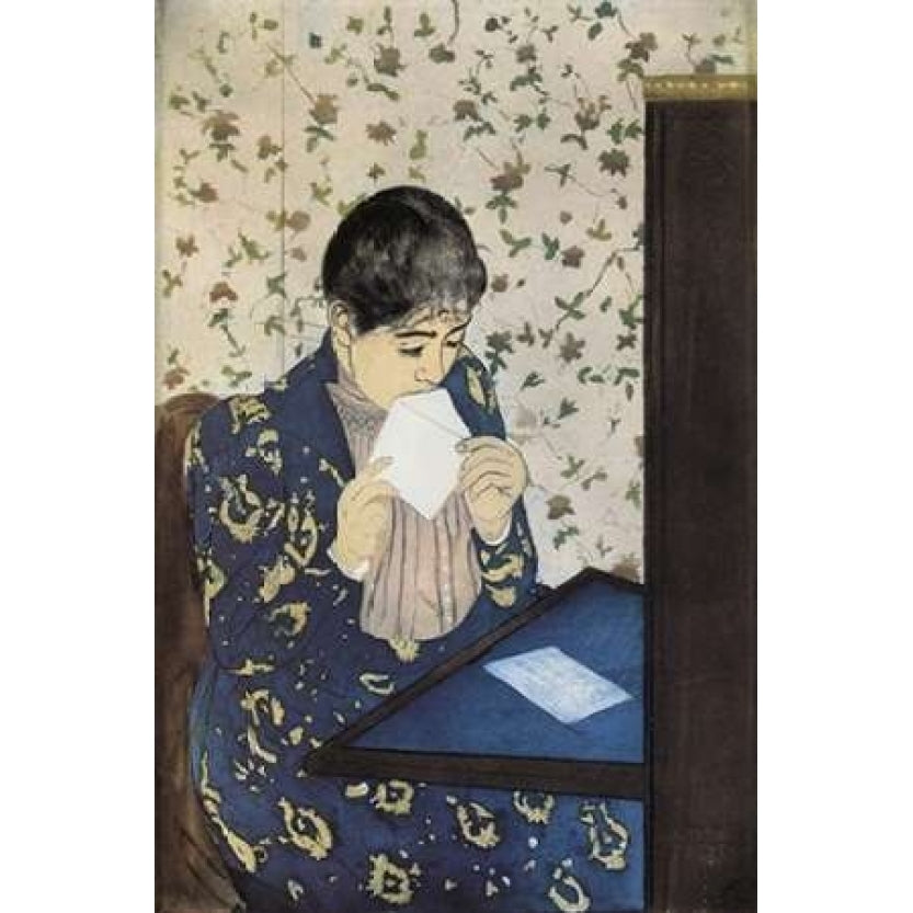 The Letter 1891 Poster Print by Mary Cassatt Image 1