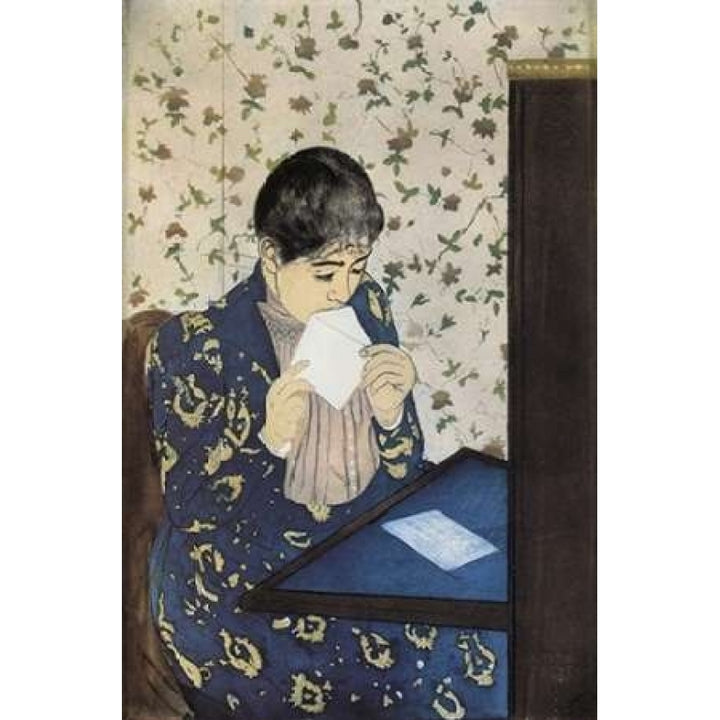 The Letter 1891 Poster Print by Mary Cassatt Image 2