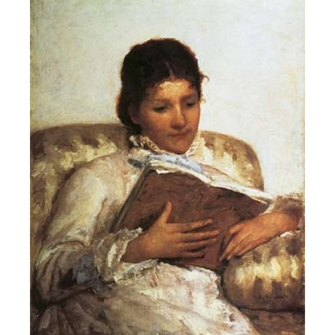 The Reader 1877 Poster Print by Mary Cassatt Image 1