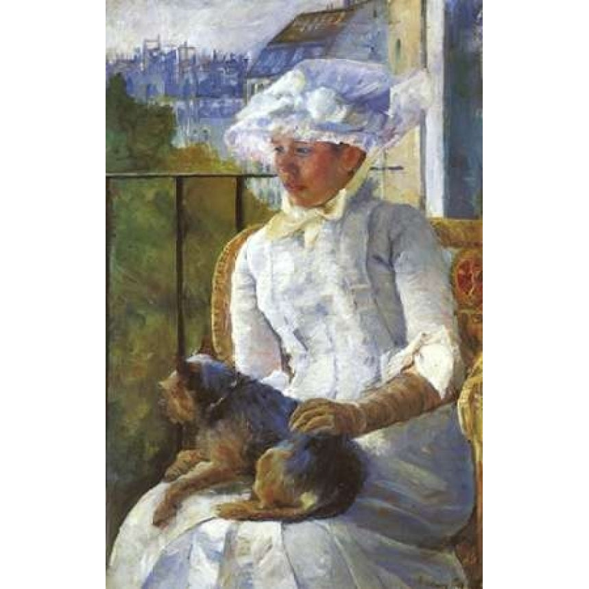 Young Girl At A Window 1883 Poster Print by Mary Cassatt Image 2