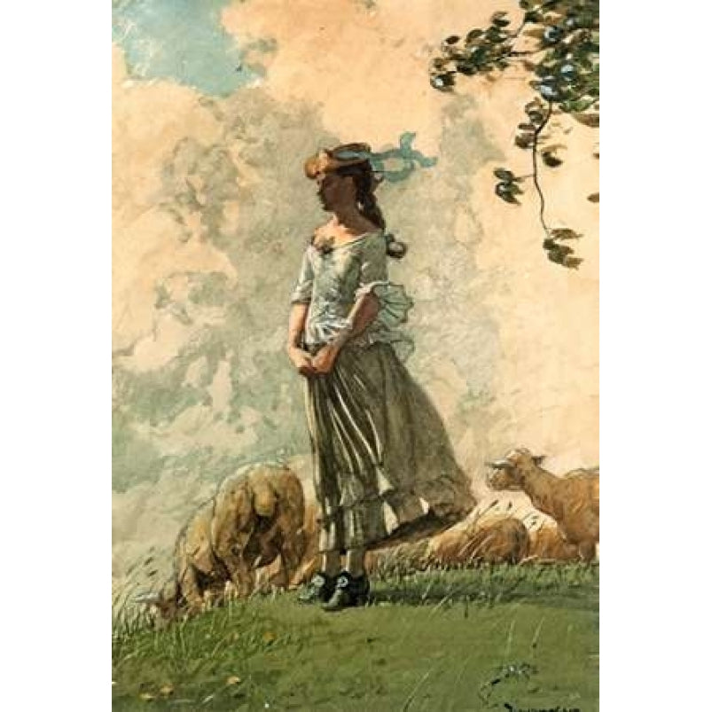 Fresh Air Poster Print by Winslow Homer Image 1