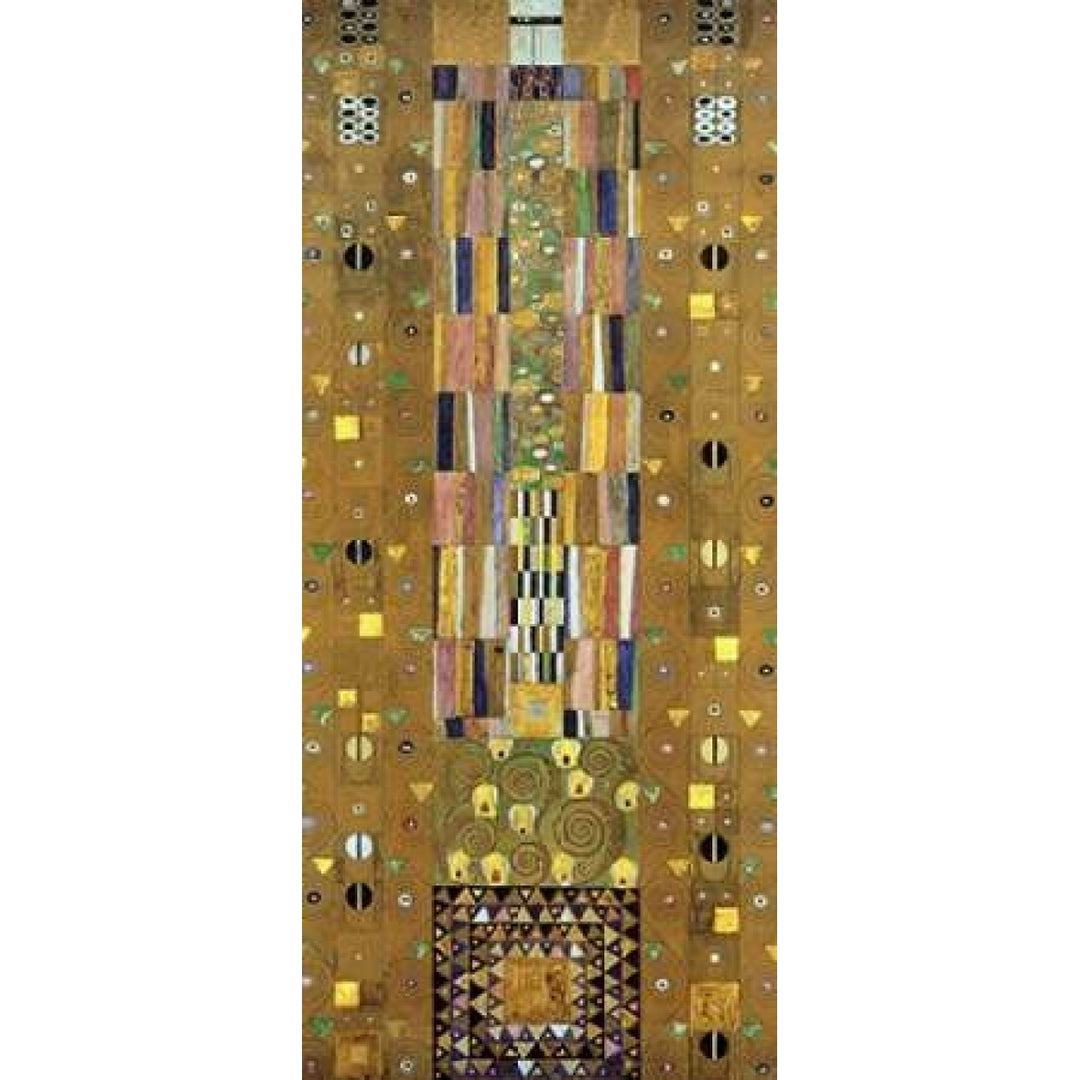 Cartoon For The Stoclet Frieze Poster Print by Gustav Klimt Image 1