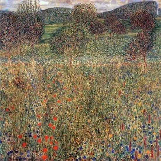 Orchard Poster Print by Gustav Klimt Image 1