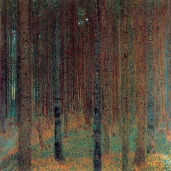 Pine Forest II 1901 Poster Print by Gustav Klimt Image 1