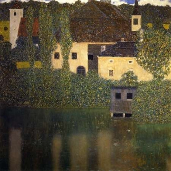 Schloss Kammer On The Attersee I 1908 Poster Print by Gustav Klimt Image 1