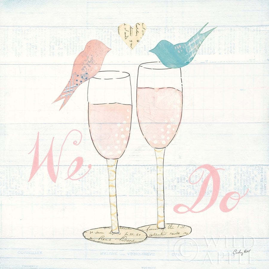 Lovebirds Iv Poster Print by Courtney Prahl Image 1