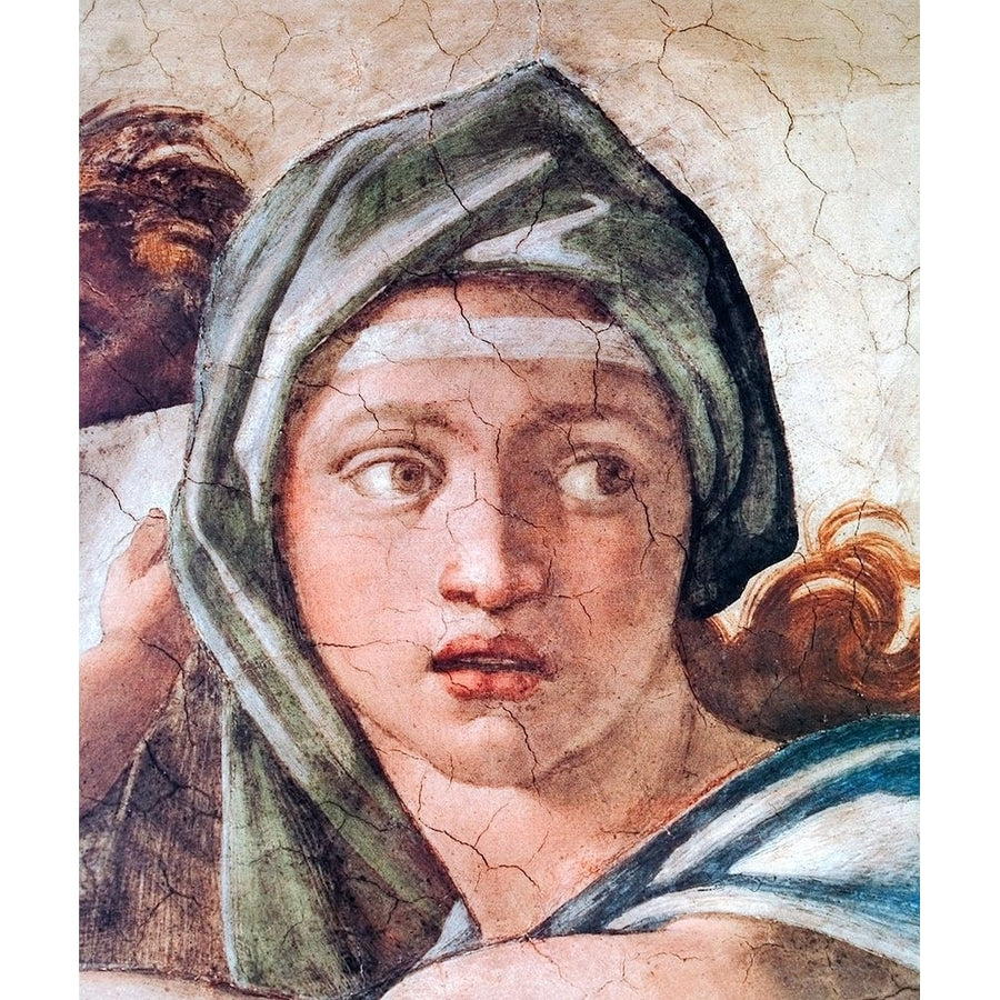 Delphic Sibyl Poster Print by Michelangelo Michelangelo Image 1