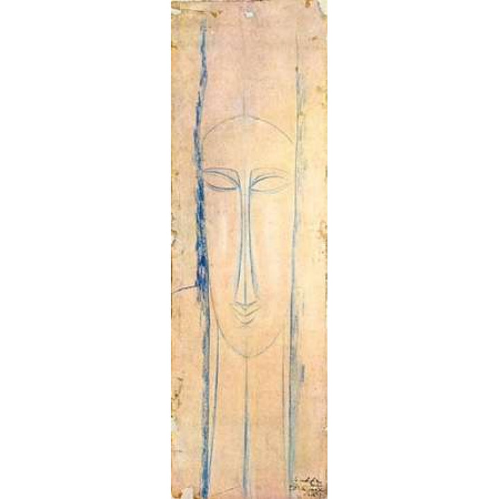 Caryatid Poster Print by Amedeo Modigliani Image 1