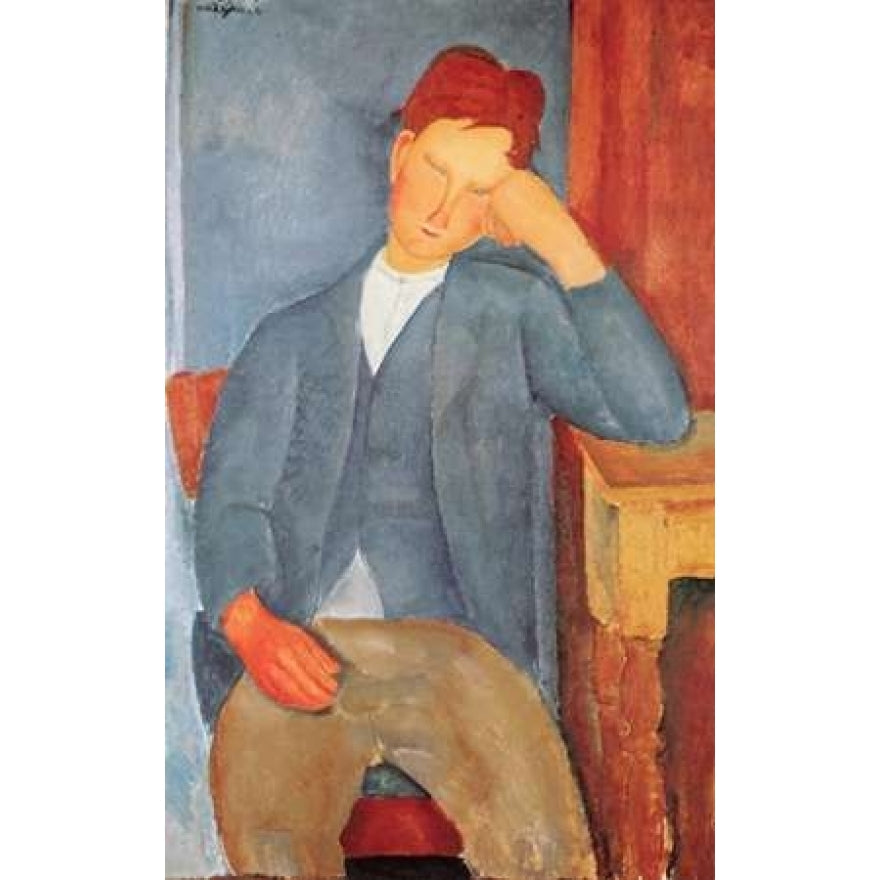 The Young Apprentice Poster Print by Amedeo Modigliani Image 1