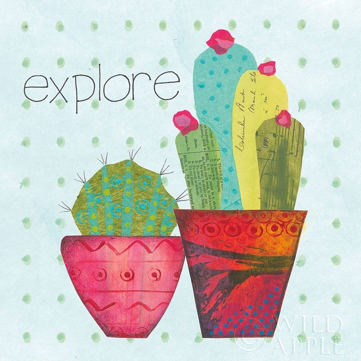 Southwest Cactus I Poster Print by Courtney Prahl Image 2