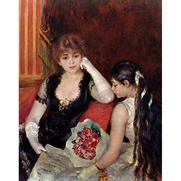 At The Concert Poster Print by Pierre-Auguste Renoir Image 2