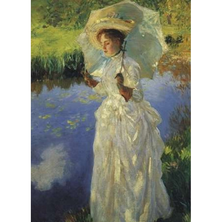 A Morning Walk 1888 Poster Print by John Singer Sargent Image 2