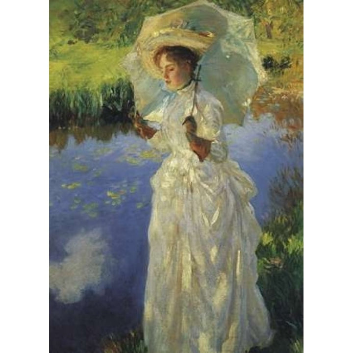 A Morning Walk 1888 Poster Print by John Singer Sargent Image 1