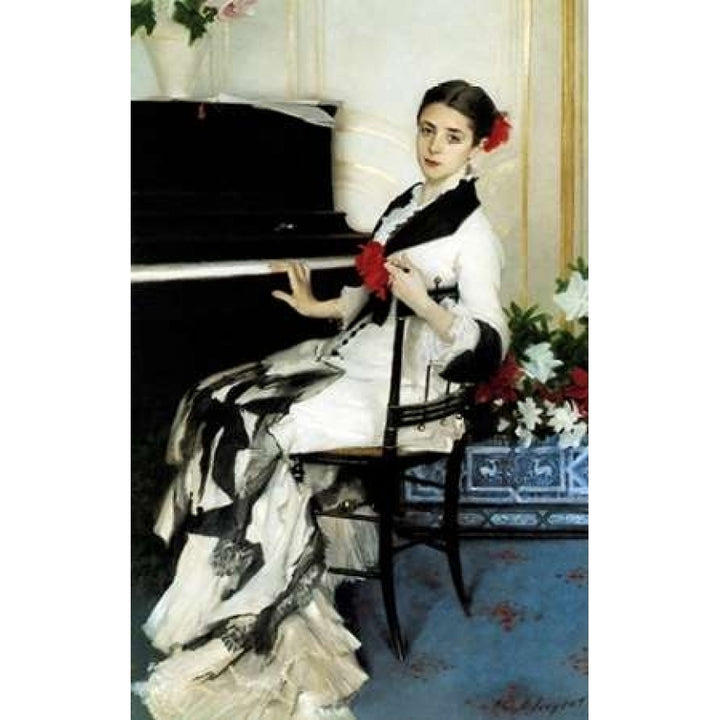 Madame Ramon Subercaseaux Poster Print by John Singer Sargent Image 1