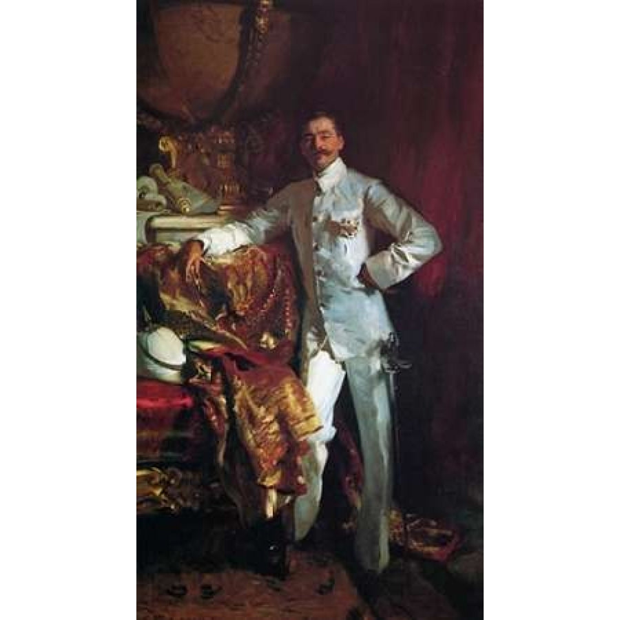 Sir Frank Swettenham Poster Print by John Singer Sargent Image 1