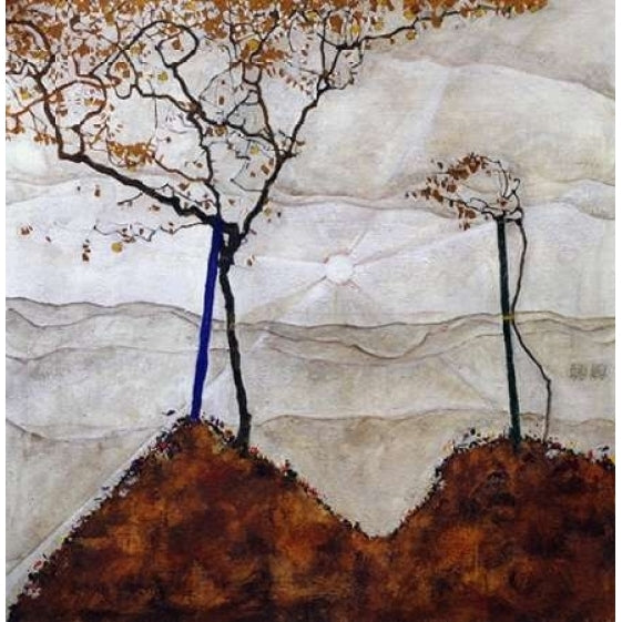 Autumn Sun I Poster Print by Egon Schiele Image 1