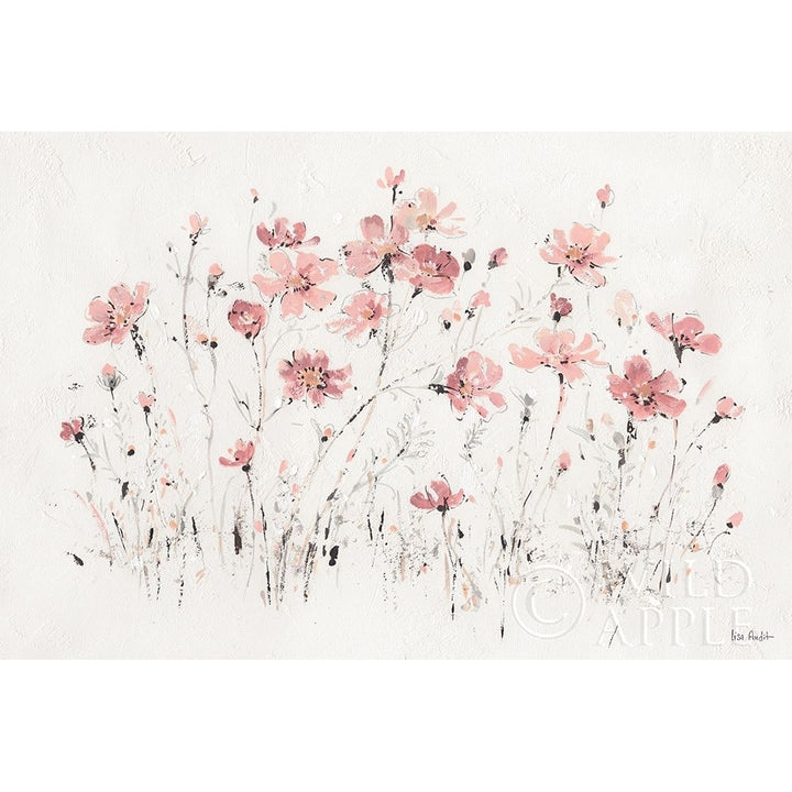 Wildflowers I Pink Poster Print by Lisa Audit Image 2