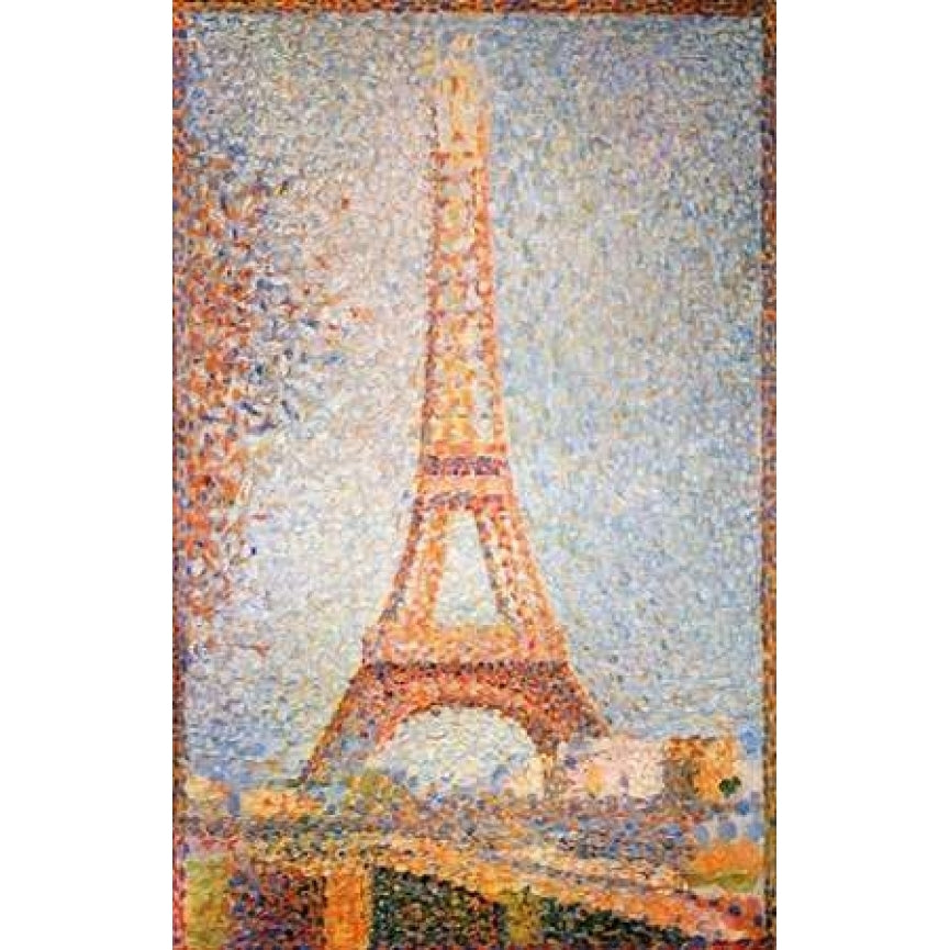 Eiffel Tower Poster Print by Georges Seurat Image 1