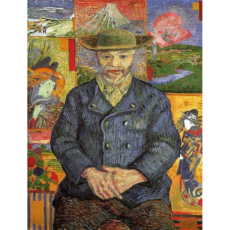 Portrait Pere Tanguy Poster Print by Vincent Van Gogh Image 1