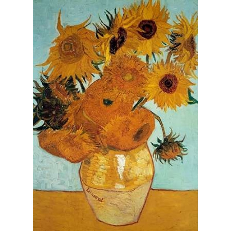 Sunflowers 1888 - 3 Poster Print by Vincent Van Gogh Image 2