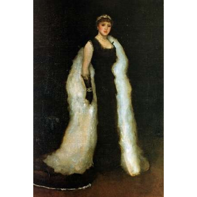 Arrangement In Black Lady Meux 1881 Poster Print by James McNeill Whistler Image 2