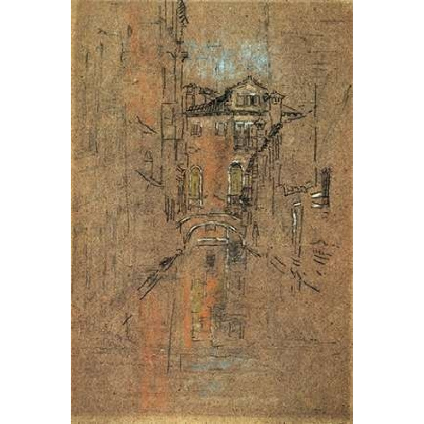 Canal 1879 Poster Print by James McNeill Whistler Image 2