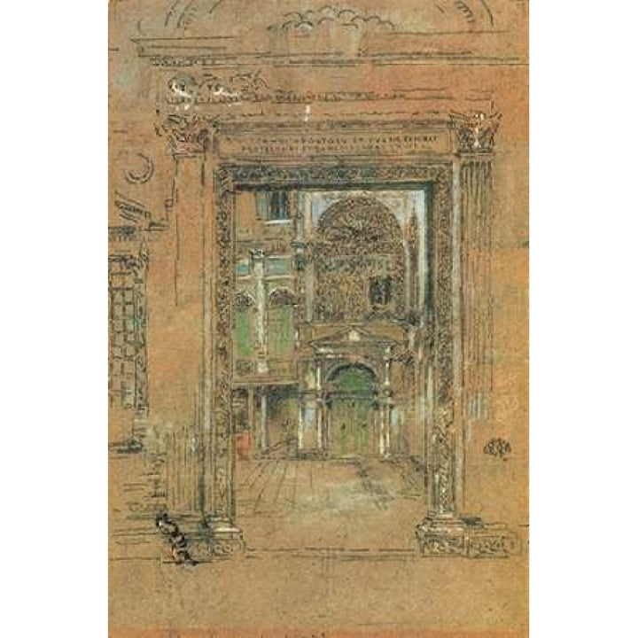 San Giovanni Apostolo Et Evangelistae 1880 Poster Print by James McNeill Whistler Image 2