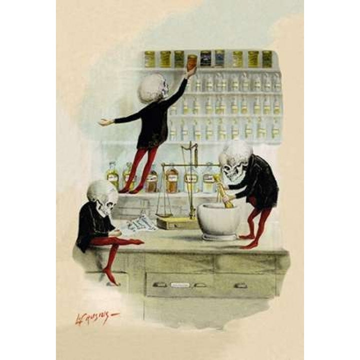 Death in the Lab Poster Print by Frusius Image 2