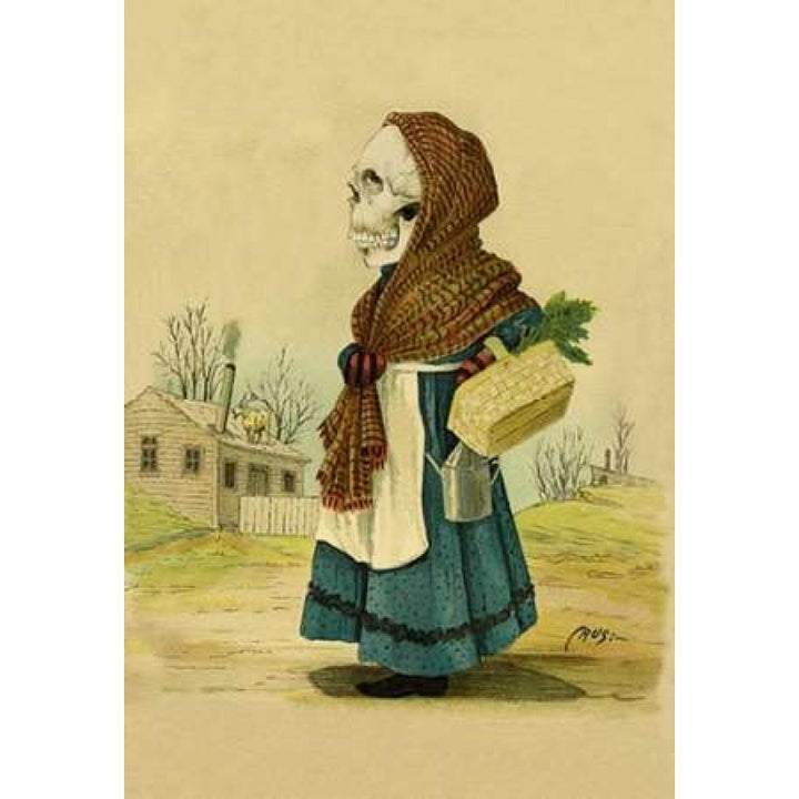 Death Comes from the Market Poster Print by Frusius Image 1