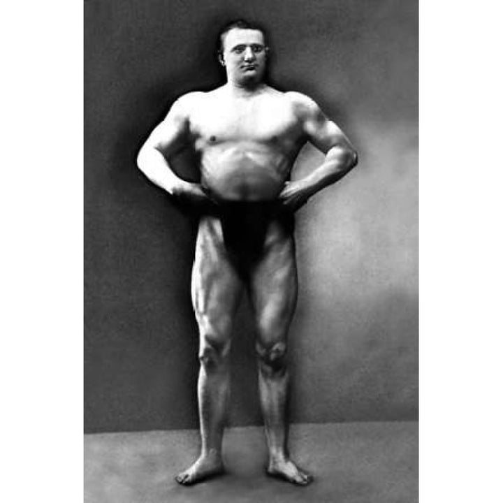 Strongman Pose Poster Print by Vintage Muscle Men Image 2