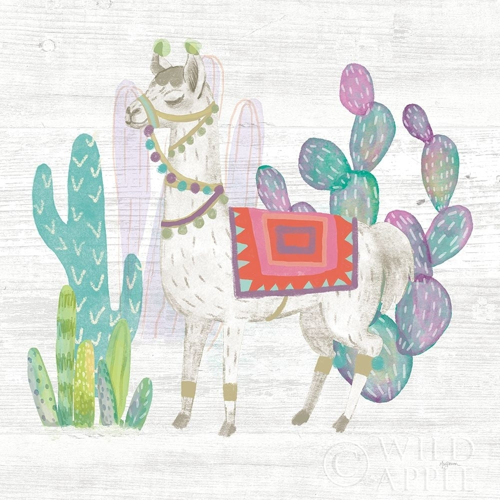 Lovely Llamas V Poster Print by Mary Urban Image 1